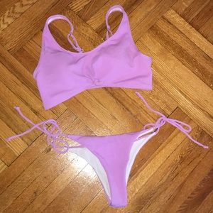 Purple bikini